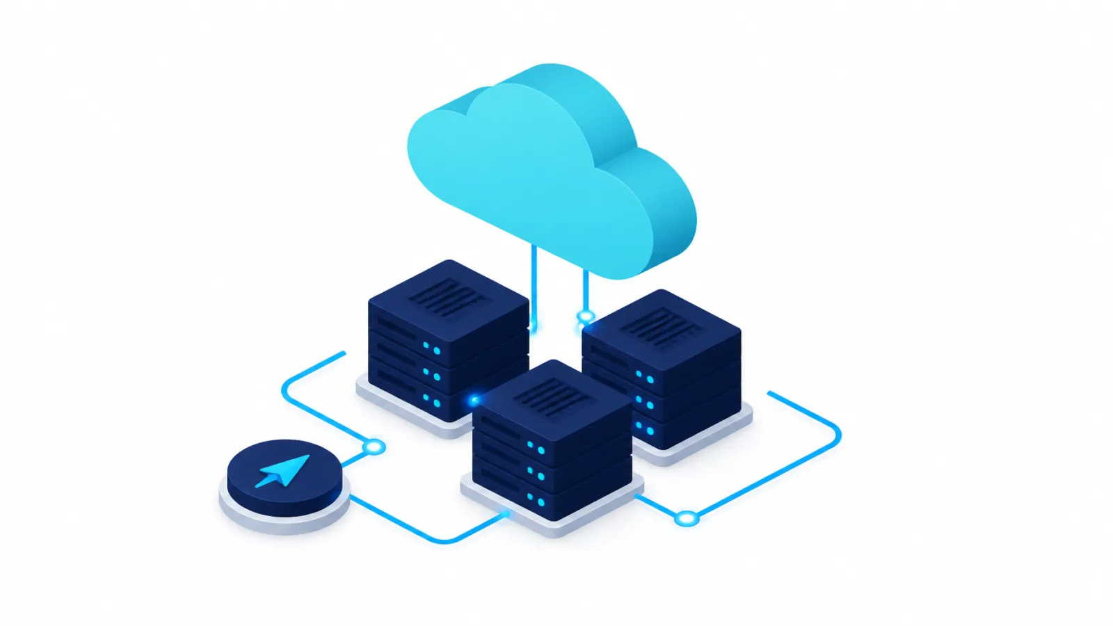 Console AWS avec des instances, un réseau privé et la gestion des droits