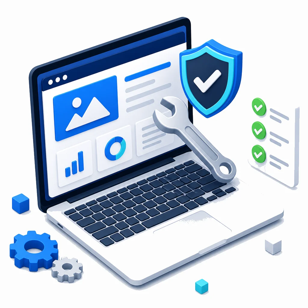 Version du langage serveur, WordPress et interface de l'hébergeur
