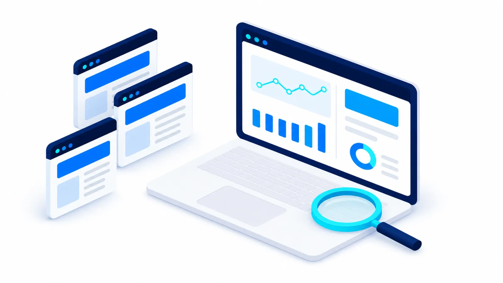 Rapport d'indexation de Search Console affiché sur un écran