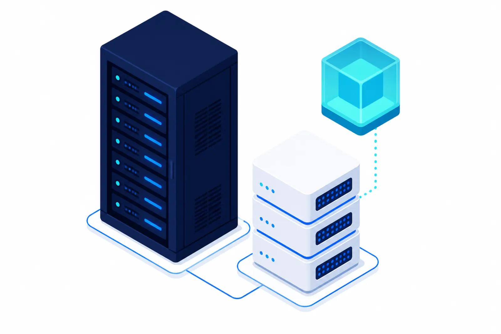 Serveur d'entreprise, baie et machines virtuelles
