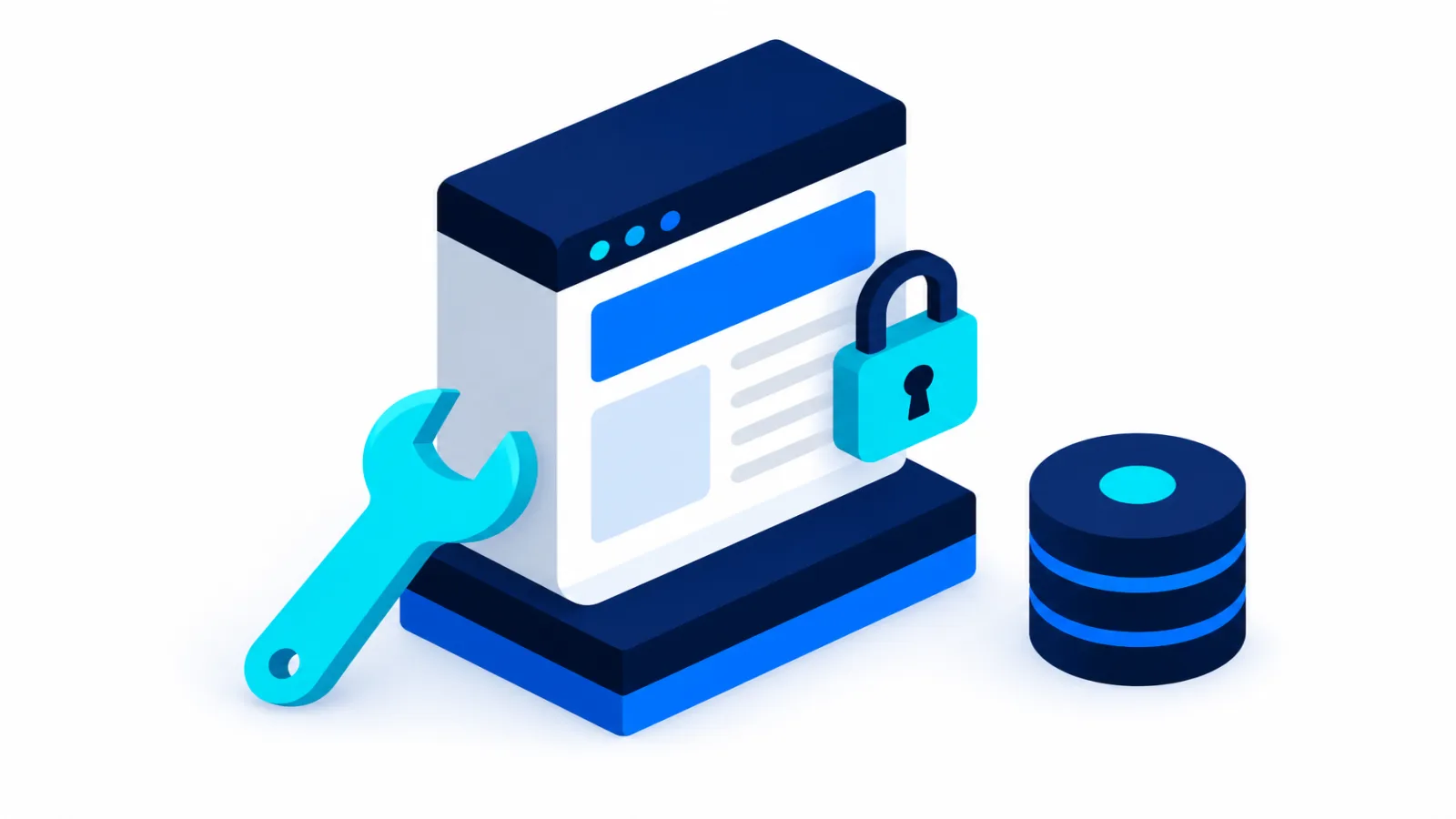 Cadenas ouvert devant un site WordPress compromis
